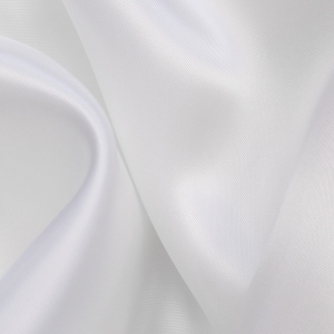 Вискозный костюмно-плательный подклад из брендовых стоковых коллекций белоснежного цвета.